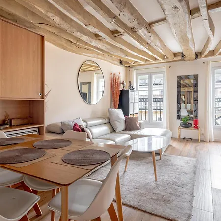 Heart Of Paris, Montorgueil, Charming Duplex *