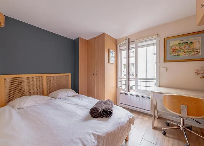 Lejlighed Heart Of Paris, Montorgueil, Charming Duplex