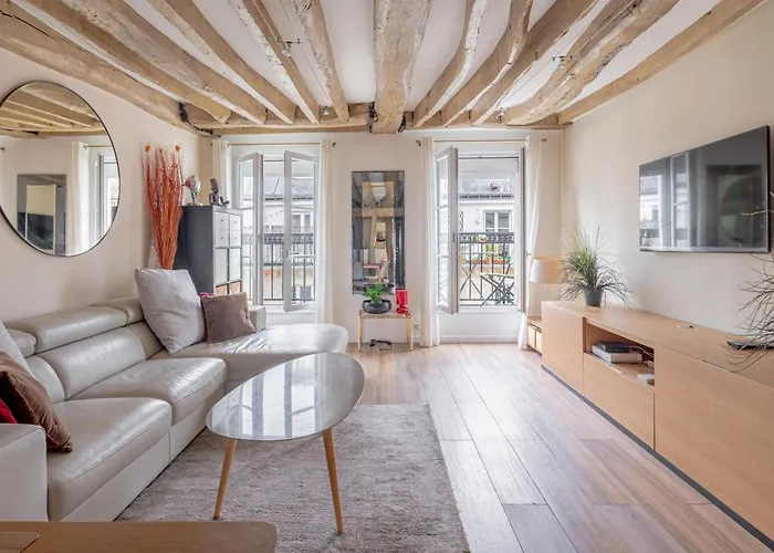 Heart Of Paris, Montorgueil, Charming Duplex Lejlighed