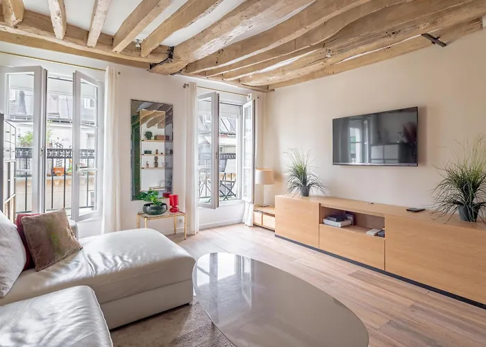 Lejlighed Heart Of Paris, Montorgueil, Charming Duplex