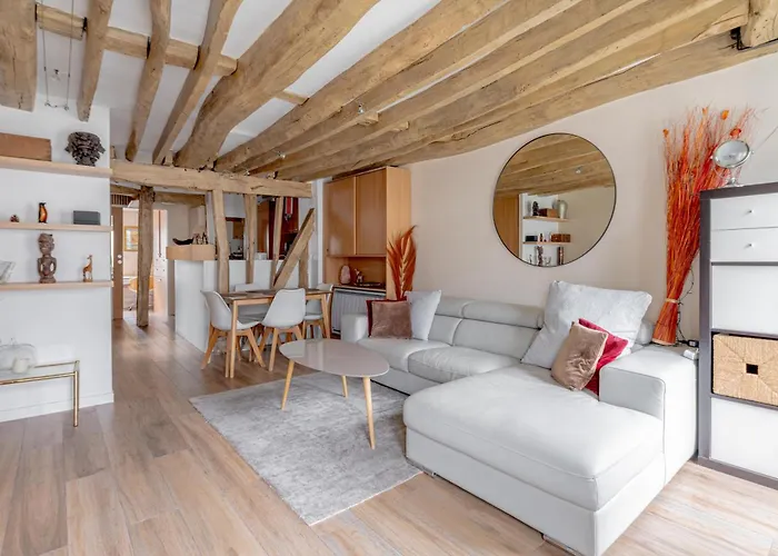 Lejlighed Heart Of Paris, Montorgueil, Charming Duplex Paris