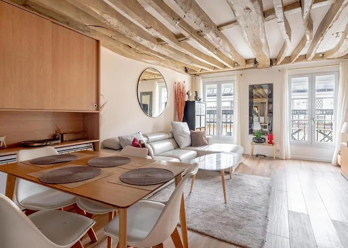 Heart Of Paris, Montorgueil, Charming Duplex *