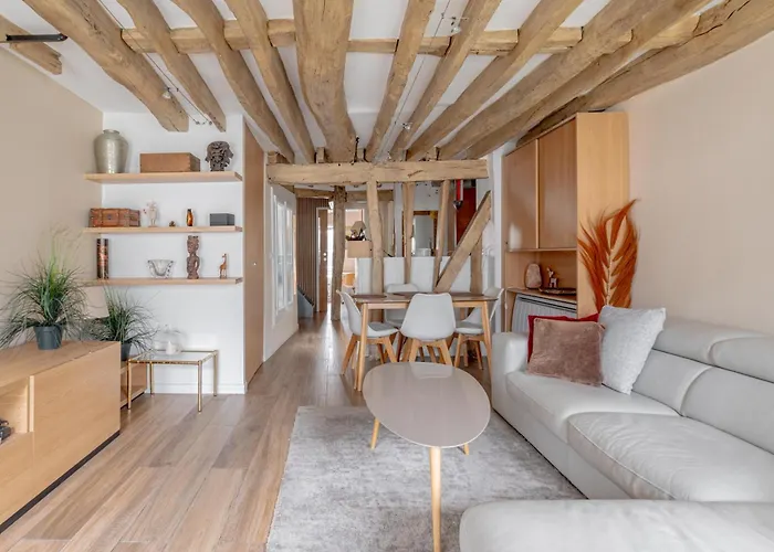 Heart Of Paris, Montorgueil, Charming Duplex Lejlighed *
